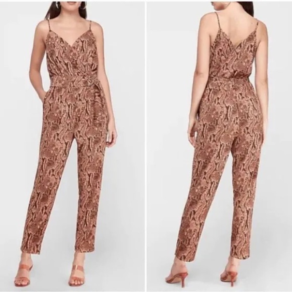 Express Snake Print Jumpsuit - image 6